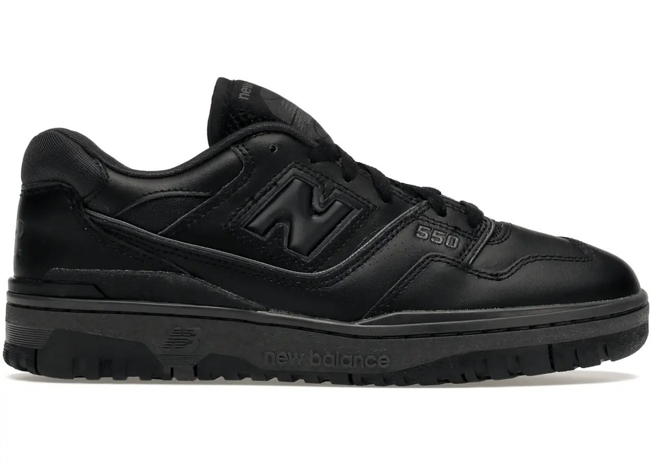 Giày New Balance 550 'Triple Black' BB550BBB — kich-thuoc: 40.5 Giày New Balance 550 'Triple Black' BB550BBB — kich-thuoc: 40.5