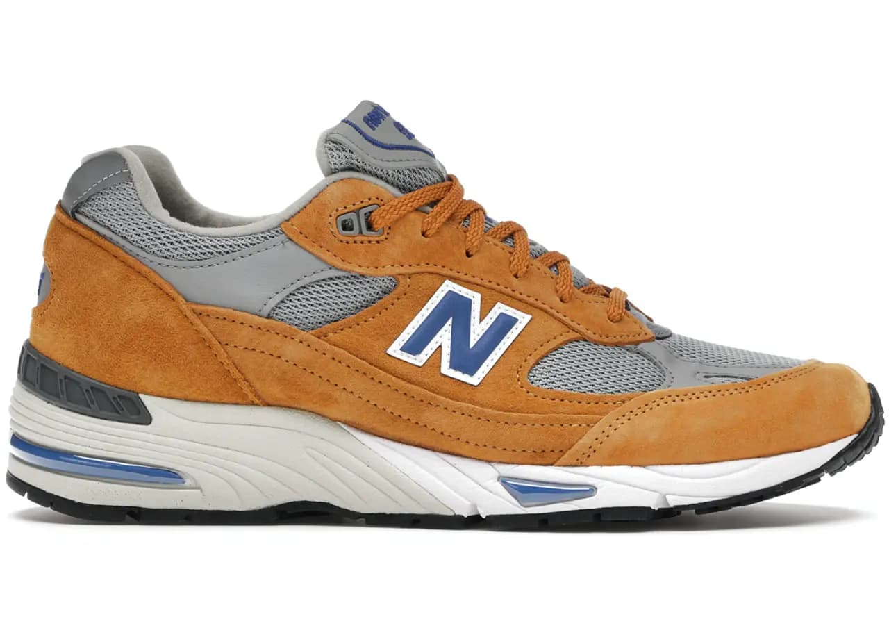 Giày New Balance 991 Made In England 'Yellow Blue' M991YBG Giày New Balance 991 Made In England 'Yellow Blue' M991YBG