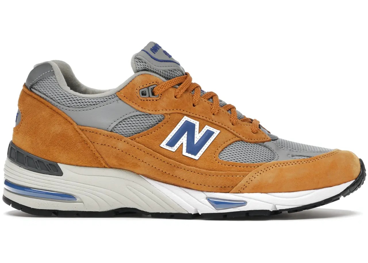 Giày New Balance 991 Made In England 'Yellow Blue' M991YBG — kich-thuoc: lien-he-order Giày New Balance 991 Made In England 'Yellow Blue' M991YBG — kich-thuoc: lien-he-order