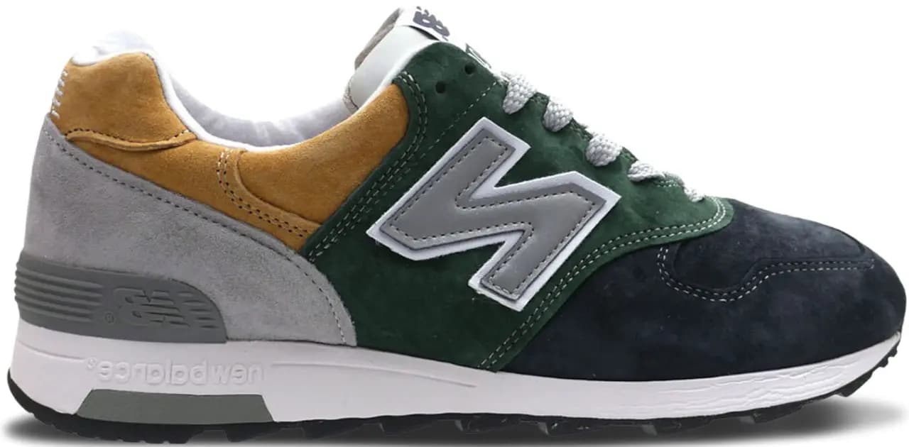 Giày New Balance J.Crew x 1400 Made in USA 'Green Navy Tan' M1400MUJ Giày New Balance J.Crew x 1400 Made in USA 'Green Navy Tan' M1400MUJ