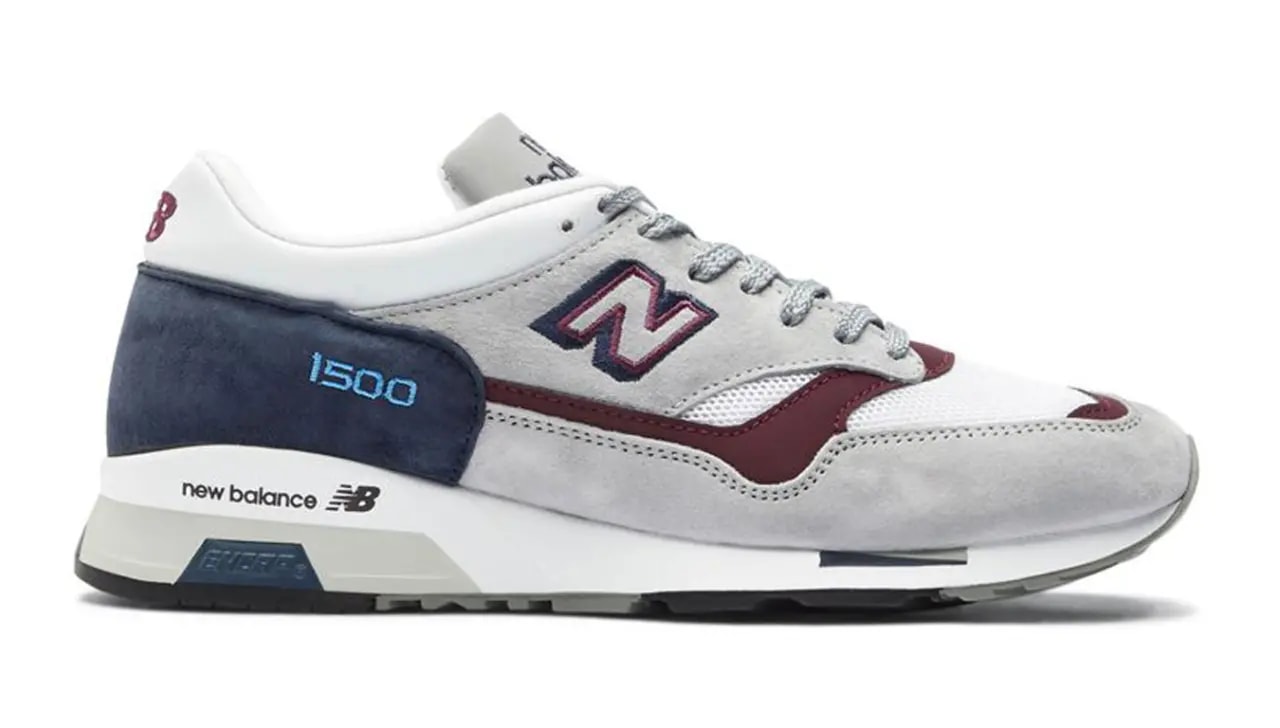 Giày New Balance M1500 'Grey Navy Burgundy' M1500NBR — kich-thuoc: lien-he-order Giày New Balance M1500 'Grey Navy Burgundy' M1500NBR — kich-thuoc: lien-he-order