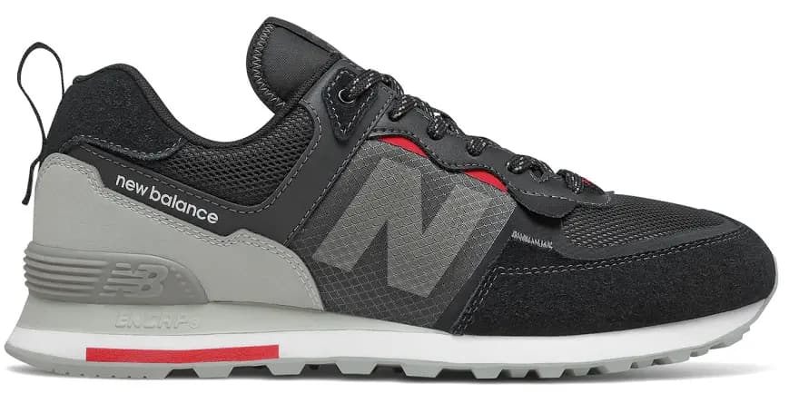 Giày New Balance 574 'Black Team Red' ML574ISE Giày New Balance 574 'Black Team Red' ML574ISE
