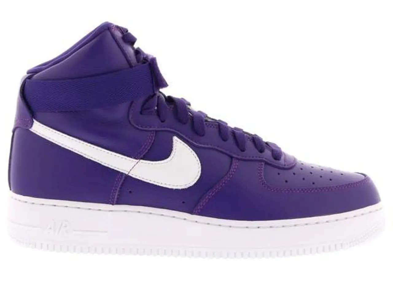 Giày Nike Air Force 1 High Retro QS Purple White 823297-500 Giày Nike Air Force 1 High Retro QS Purple White 823297-500