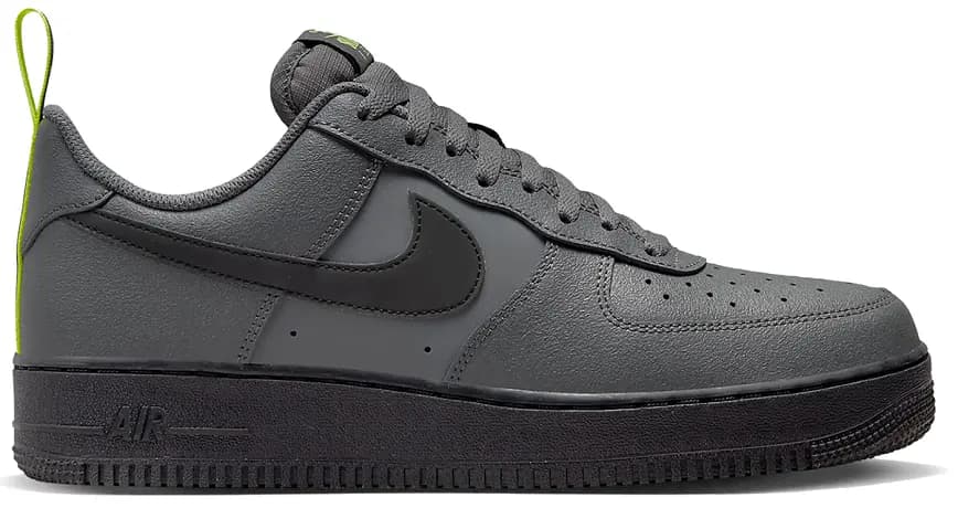 Giày Nike Air Force 1 Low '07 'Iron Grey Volt Black' DZ4510-001 Giày Nike Air Force 1 Low '07 'Iron Grey Volt Black' DZ4510-001