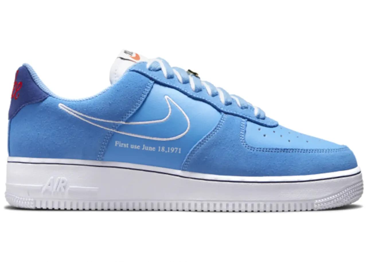 Giày Nike Air Force 1 '07 LV8 'First Use University Blue' DB3597-400 Giày Nike Air Force 1 '07 LV8 'First Use University Blue' DB3597-400