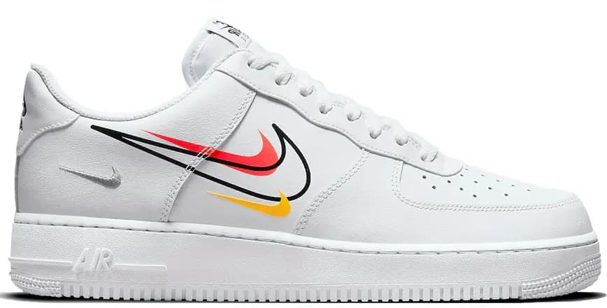 Giày Nike Air Force 1 Low Multi-Swoosh White DM9096-100 Giày Nike Air Force 1 Low Multi-Swoosh White DM9096-100