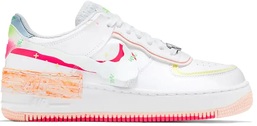Giày Nike Air Force 1 Low Shadow 'White Pink Orange' DV1364-111 Giày Nike Air Force 1 Low Shadow 'White Pink Orange' DV1364-111