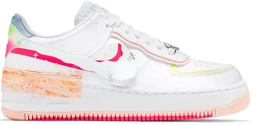 Giày Nike Air Force 1 Low Shadow 'White Pink Orange' DV1364-111 — kich-thuoc: 37.5 Giày Nike Air Force 1 Low Shadow 'White Pink Orange' DV1364-111 — kich-thuoc: 37.5