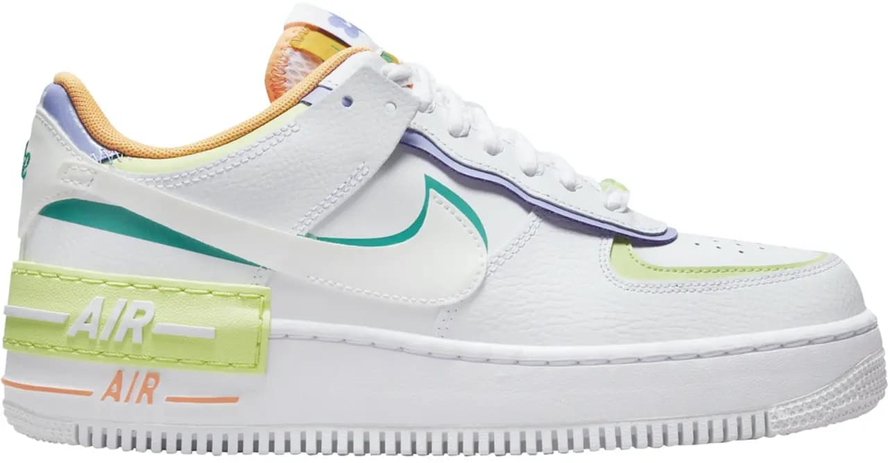 Giày Nike Air Force 1 Low Shadow 'White Peach Cream Lime' DX3718-100 Giày Nike Air Force 1 Low Shadow 'White Peach Cream Lime' DX3718-100