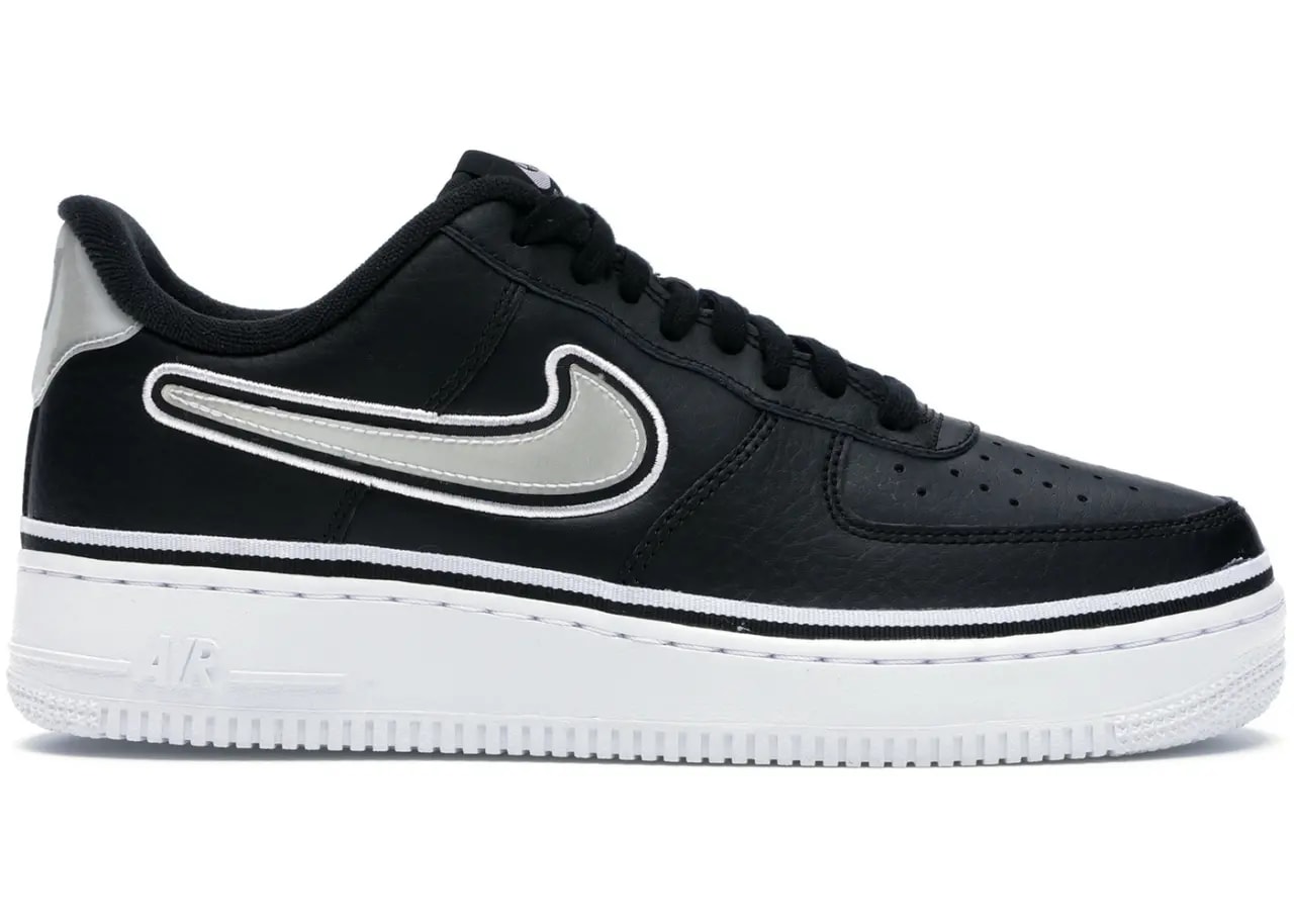 Giày Nike Air Force 1 Low Sport NBA Black White AJ7748-001 — kich-thuoc: 40 Giày Nike Air Force 1 Low Sport NBA Black White AJ7748-001 — kich-thuoc: 40