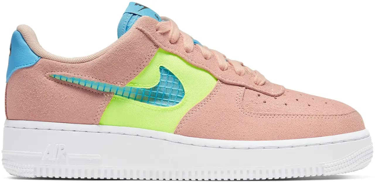 Giày Nike Air Force 1 Low Washed Coral Ghost Green CJ1647-600 Giày Nike Air Force 1 Low Washed Coral Ghost Green CJ1647-600