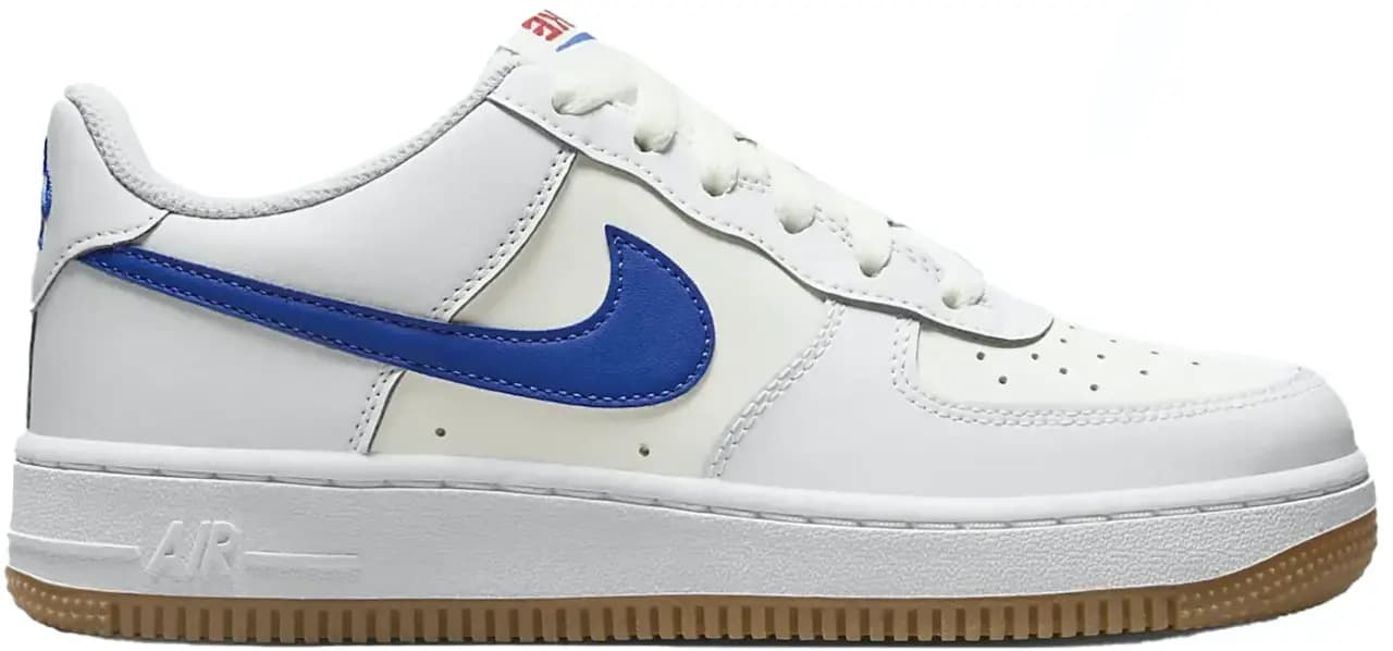 Giày Nike Air Force 1 Big Kids' Shoes 'White Blue' DX5805-179 Giày Nike Air Force 1 Big Kids' Shoes 'White Blue' DX5805-179
