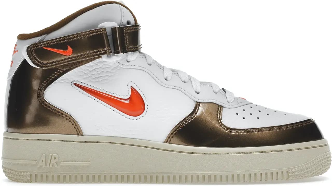 Giày Nike Air Force 1 Mid QS 'Jewel Ale Brown' DH5623-100 Giày Nike Air Force 1 Mid QS 'Jewel Ale Brown' DH5623-100
