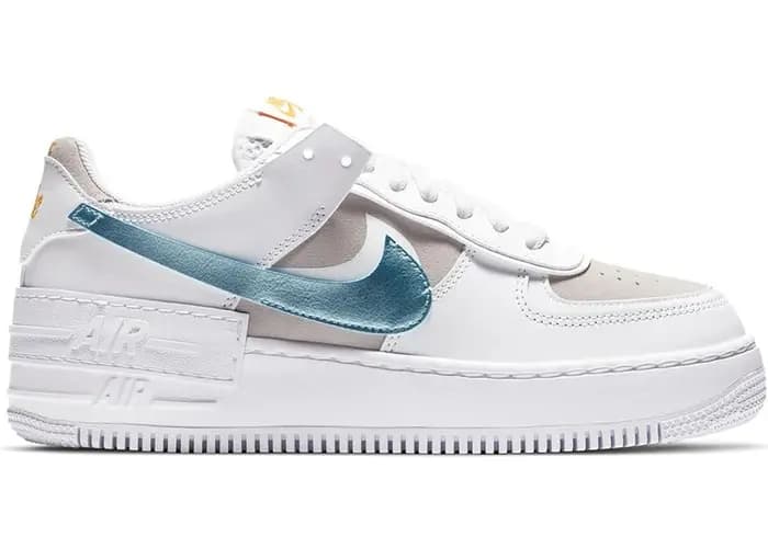 Giày Nike Air Force 1 Shadow White Vast Grey Glacier Ice DA4286-100 Giày Nike Air Force 1 Shadow White Vast Grey Glacier Ice DA4286-100