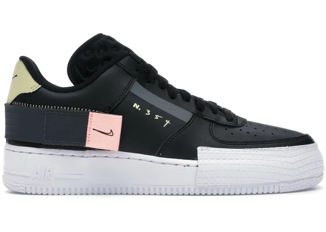 Giày Nike Air Force 1 Type Black CI0054-001 Giày Nike Air Force 1 Type Black CI0054-001