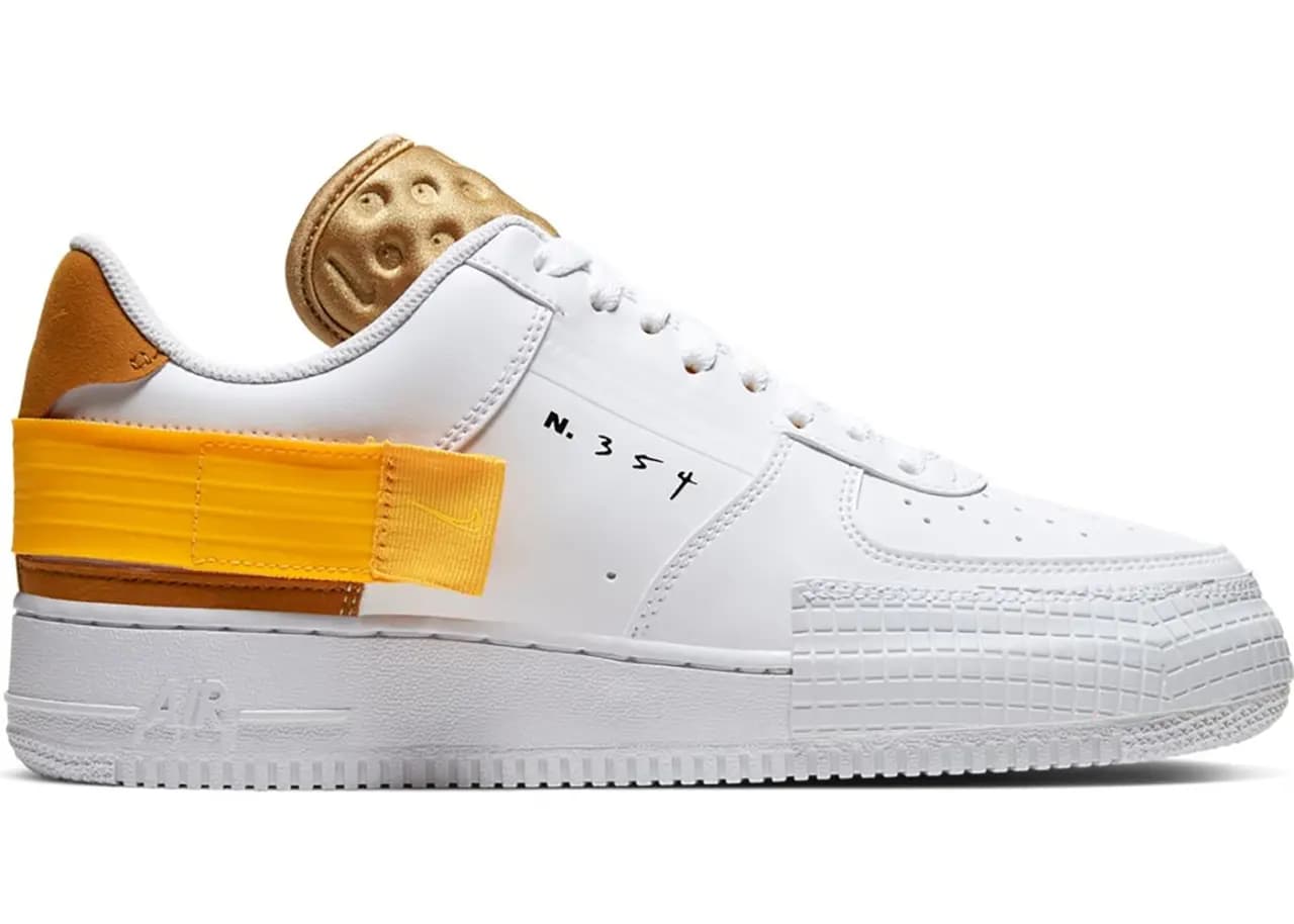 Giày Nike Air Force 1 Type White Gold AT7859-100 Giày Nike Air Force 1 Type White Gold AT7859-100