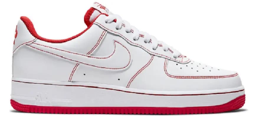 Giày Nike Air Force 1 Low White University Red CV1724-100 Giày Nike Air Force 1 Low White University Red CV1724-100