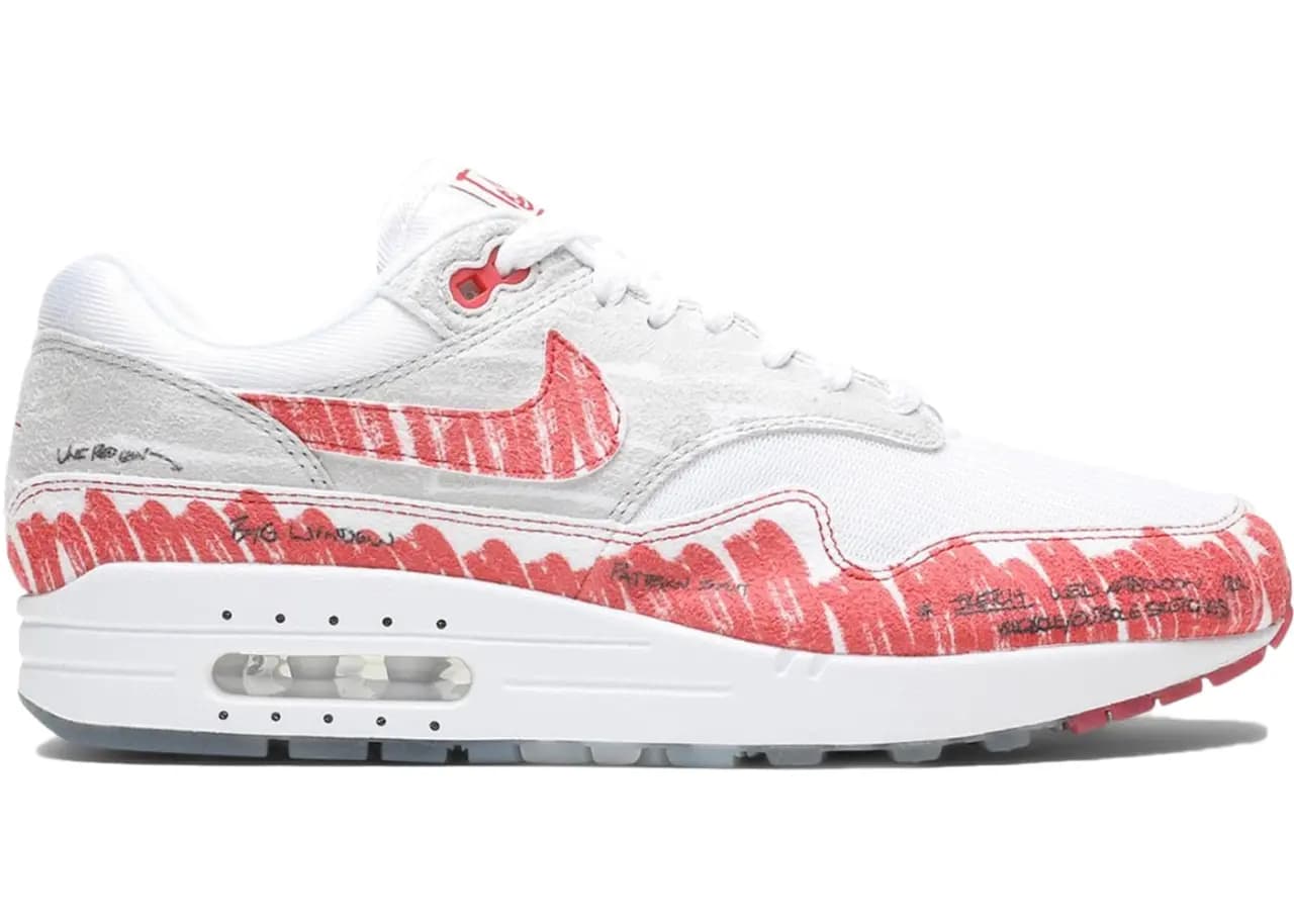 Giày Nike Air Max 1 'Sketch To Shelf White' CJ4286-101 Giày Nike Air Max 1 'Sketch To Shelf White' CJ4286-101