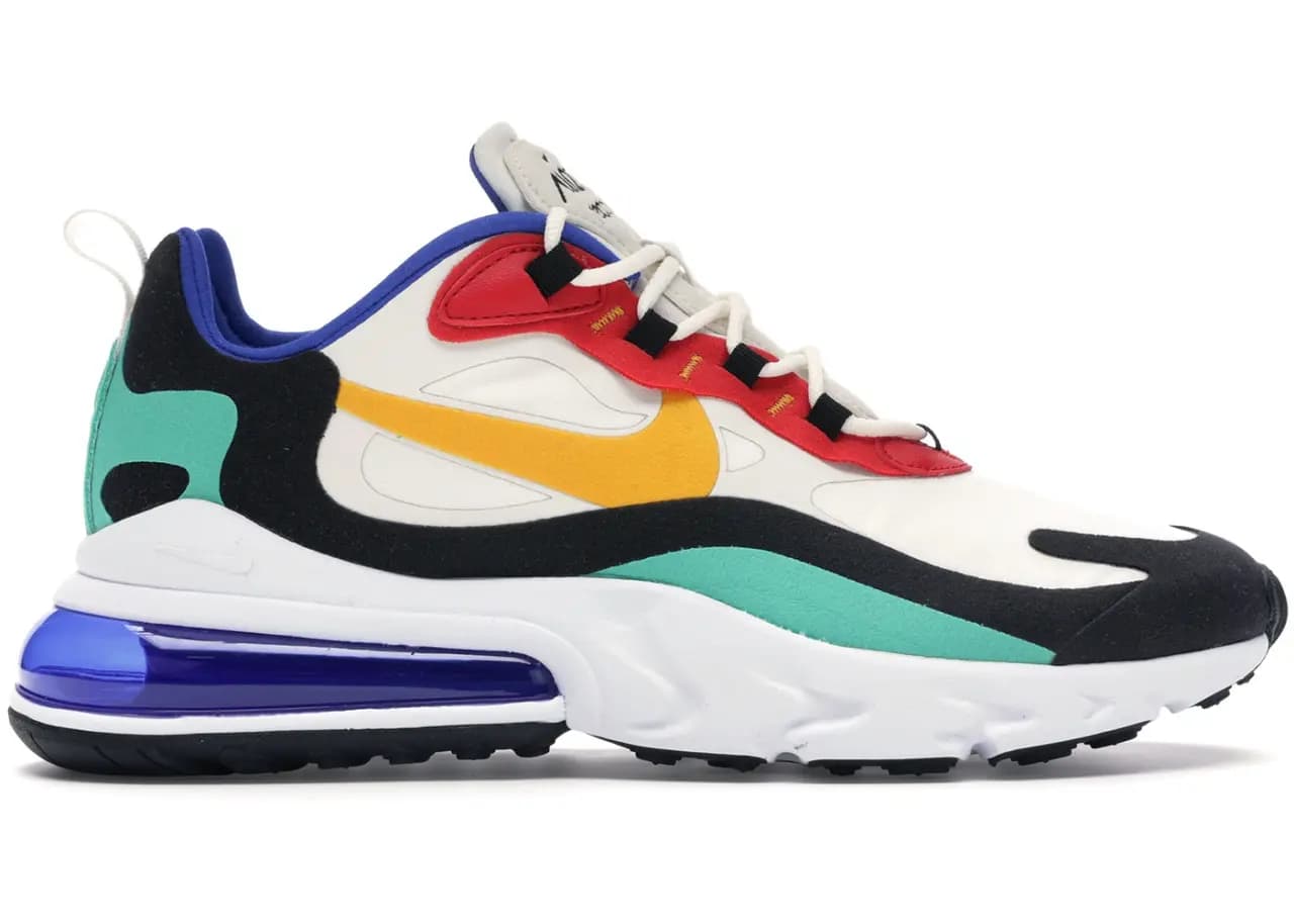 Giày Nike Air Max 270 React Bauhaus 'Mutilcolor' AO4971-002 Giày Nike Air Max 270 React Bauhaus 'Mutilcolor' AO4971-002