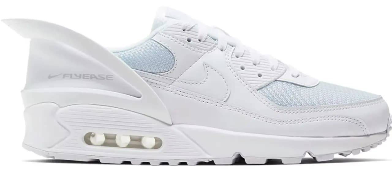 Giày Nike Air Max 90 Flyease 'Tripple White' CU0814-102 Giày Nike Air Max 90 Flyease 'Tripple White' CU0814-102