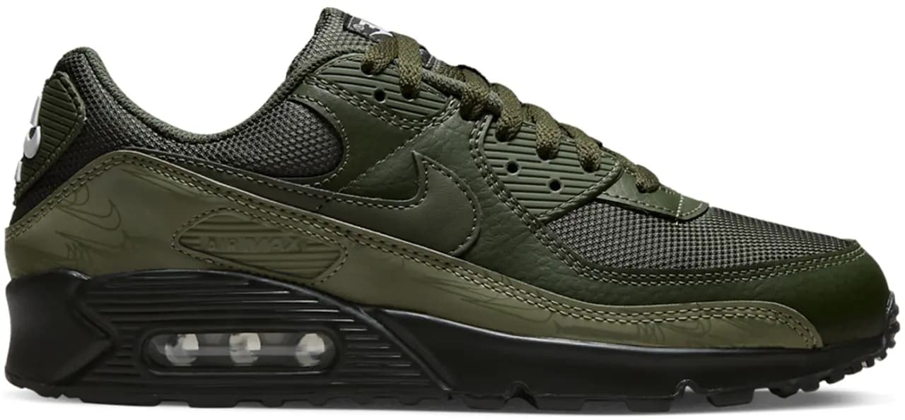Giày Nike Air Max 90 'Cargo Khaki Reflective' DZ4504-300 Giày Nike Air Max 90 'Cargo Khaki Reflective' DZ4504-300
