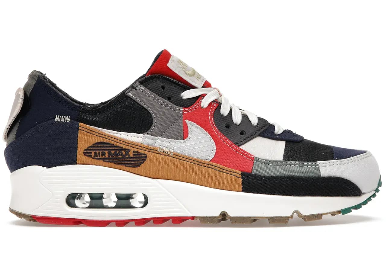 Giày Nike Air Max 90 QS 'Scrap' DJ4878-400 Giày Nike Air Max 90 QS 'Scrap' DJ4878-400