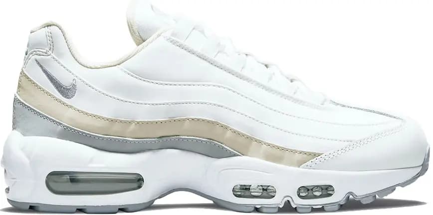 Giày Nike Air Max 95 White Beige Grey DA8731-100 Giày Nike Air Max 95 White Beige Grey DA8731-100