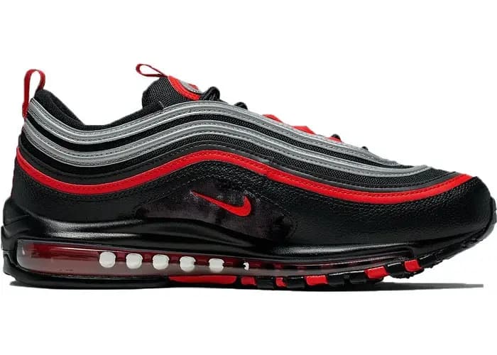 Giày Nike Air Max 97 'Black Red Silver' 921826-014 Giày Nike Air Max 97 'Black Red Silver' 921826-014