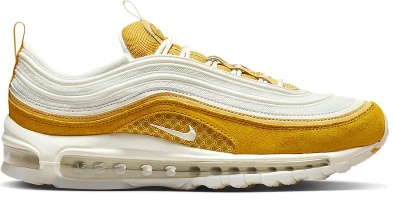 Giày Nike Air Max 97 'PRM Yellow Ochre' DQ9011-100 Giày Nike Air Max 97 'PRM Yellow Ochre' DQ9011-100