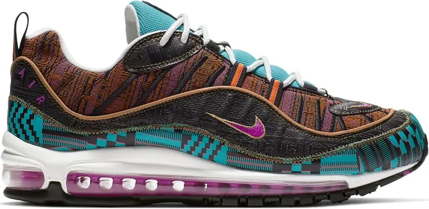 Giày Nike Air Max 98 'Black History Month' CD6090-001 — kich-thuoc: 40 Giày Nike Air Max 98 'Black History Month' CD6090-001 — kich-thuoc: 40