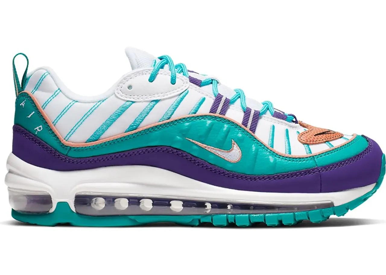 Giày Nike Air Max 98 'Hornets' AH6799-500 — kich-thuoc: 36 Giày Nike Air Max 98 'Hornets' AH6799-500 — kich-thuoc: 36