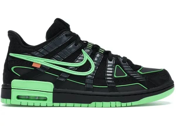 Giày Nike Air Rubber Dunk Off-White 'Green Strike' CU6015-001 Giày Nike Air Rubber Dunk Off-White 'Green Strike' CU6015-001