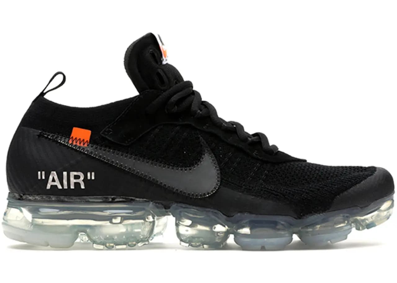 Giày Off White x Nike Air VaporMax 2 0 'Black' AA3831-002 Giày Off White x Nike Air VaporMax 2 0 'Black' AA3831-002