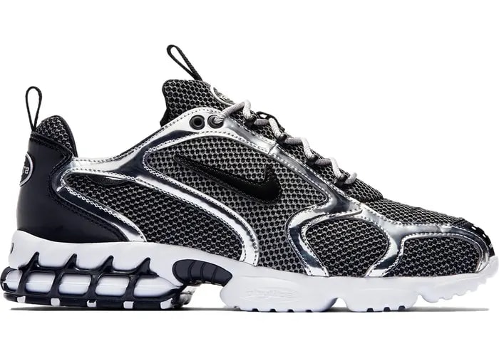 Giày Nike Air Zoom Spiridon Cage 2 Stussy Pure Platinum CU1854-001 — kich-thuoc: 42.5 Giày Nike Air Zoom Spiridon Cage 2 Stussy Pure Platinum CU1854-001 — kich-thuoc: 42.5
