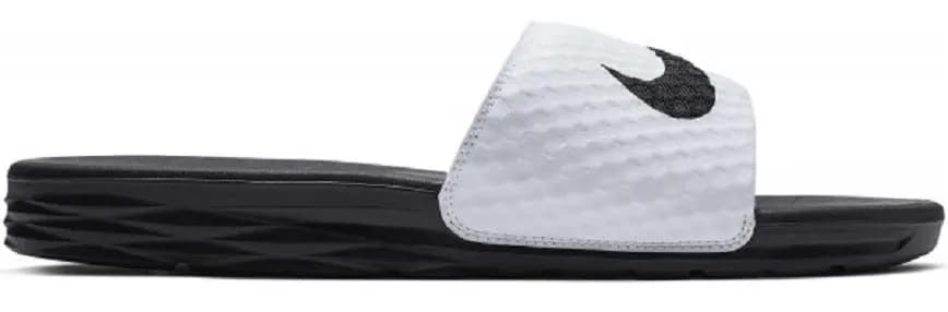 Dép Nike Benassi Solarsoft Slide 'Black White' 705474-100 Dép Nike Benassi Solarsoft Slide 'Black White' 705474-100