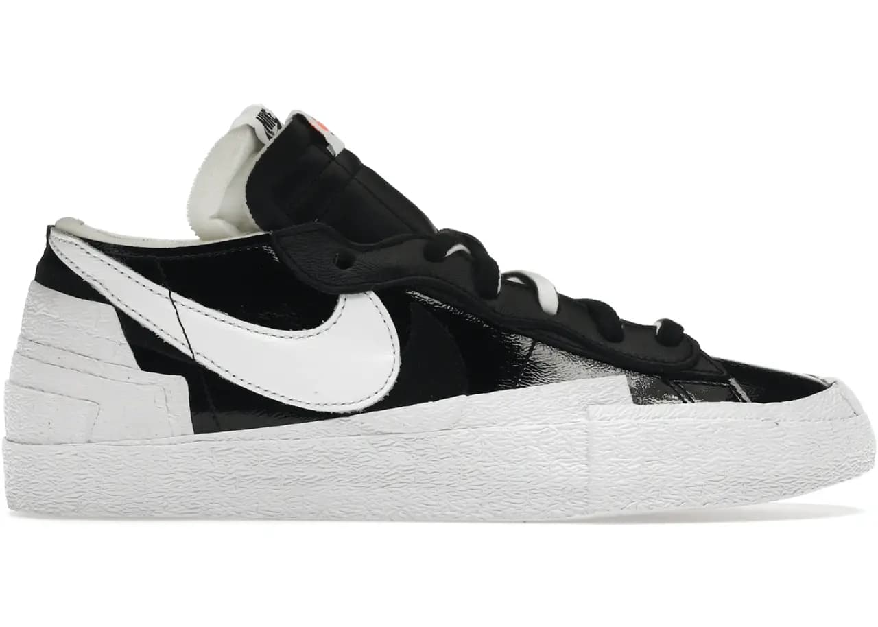Giày Nike Blazer Low 'Sacai Black Leather' DM6443-001 Giày Nike Blazer Low 'Sacai Black Leather' DM6443-001