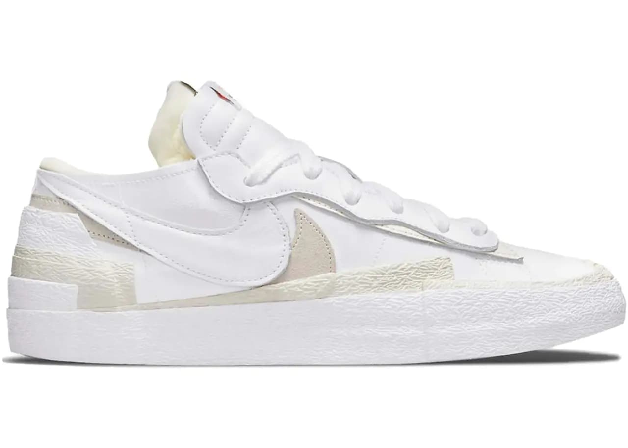 Giày Nike Blazer Low 'Sacai White' DM6443-100 Giày Nike Blazer Low 'Sacai White' DM6443-100