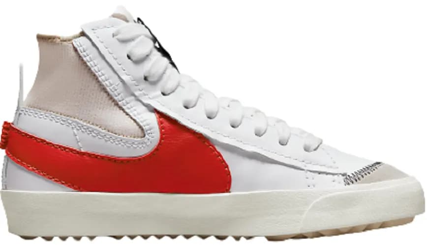 Giày Nike Blazer Mid Jumbo 'White Habanero Red' DD3111-102 Giày Nike Blazer Mid Jumbo 'White Habanero Red' DD3111-102