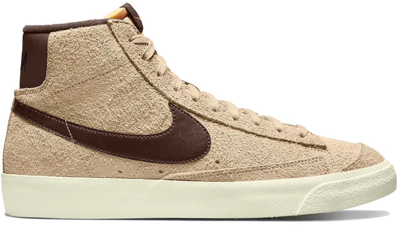 Giày Nike Blazer Mid 77 Premium 'Rattan Light Chocolate' DM0178-200 Giày Nike Blazer Mid 77 Premium 'Rattan Light Chocolate' DM0178-200