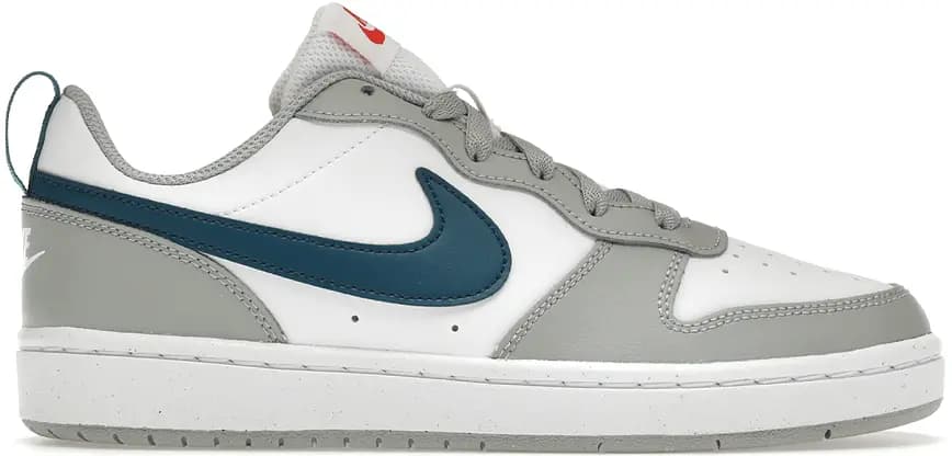 Giày Nike Court Borough Low 2 GS 'Light Smoke Grey' BQ5448-117 Giày Nike Court Borough Low 2 GS 'Light Smoke Grey' BQ5448-117