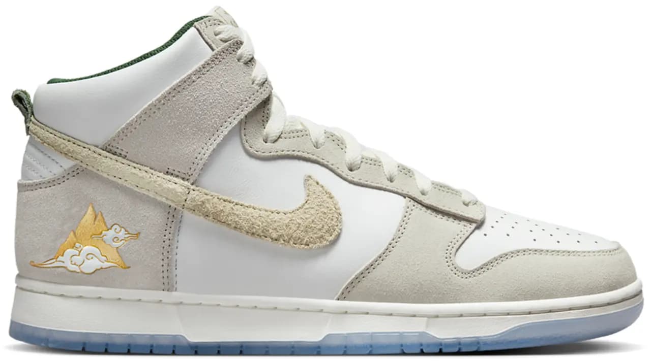 Giày Nike Dunk High Premium 'Gold Mountain' FD0776-100 Giày Nike Dunk High Premium 'Gold Mountain' FD0776-100