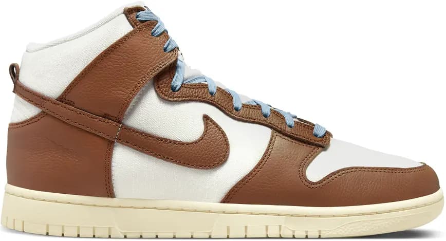 Giày Nike Dunk High PRM Pecan and Sail 'Brown' DQ8800-200 Giày Nike Dunk High PRM Pecan and Sail 'Brown' DQ8800-200