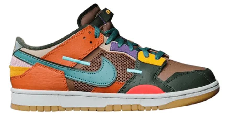 Giày Nike Dunk Low Scrap Archeo 'Brown' DB0500-200 Giày Nike Dunk Low Scrap Archeo 'Brown' DB0500-200