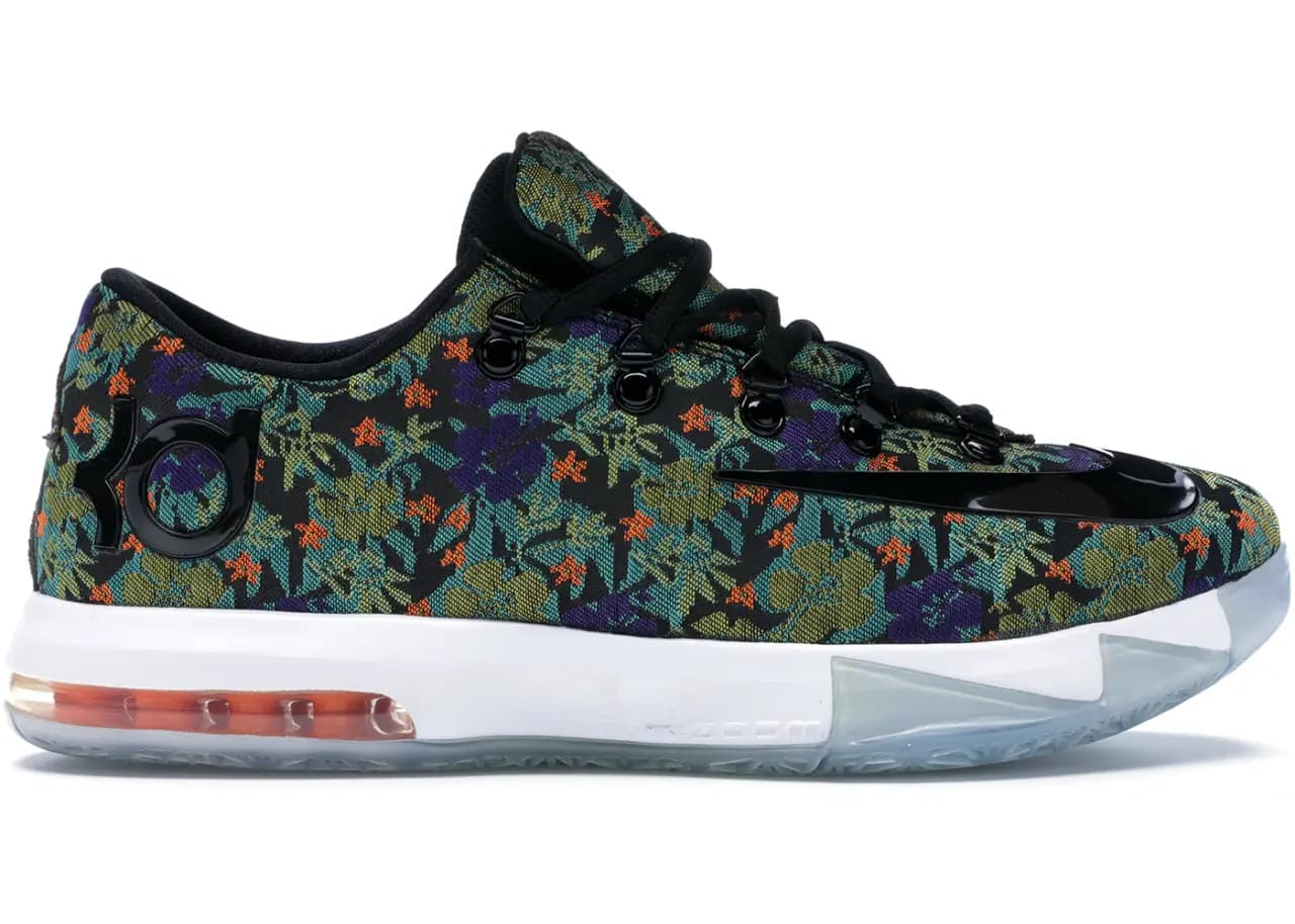 Giày Nike KD 6 EXT QS Floral 652120-900 Giày Nike KD 6 EXT QS Floral 652120-900