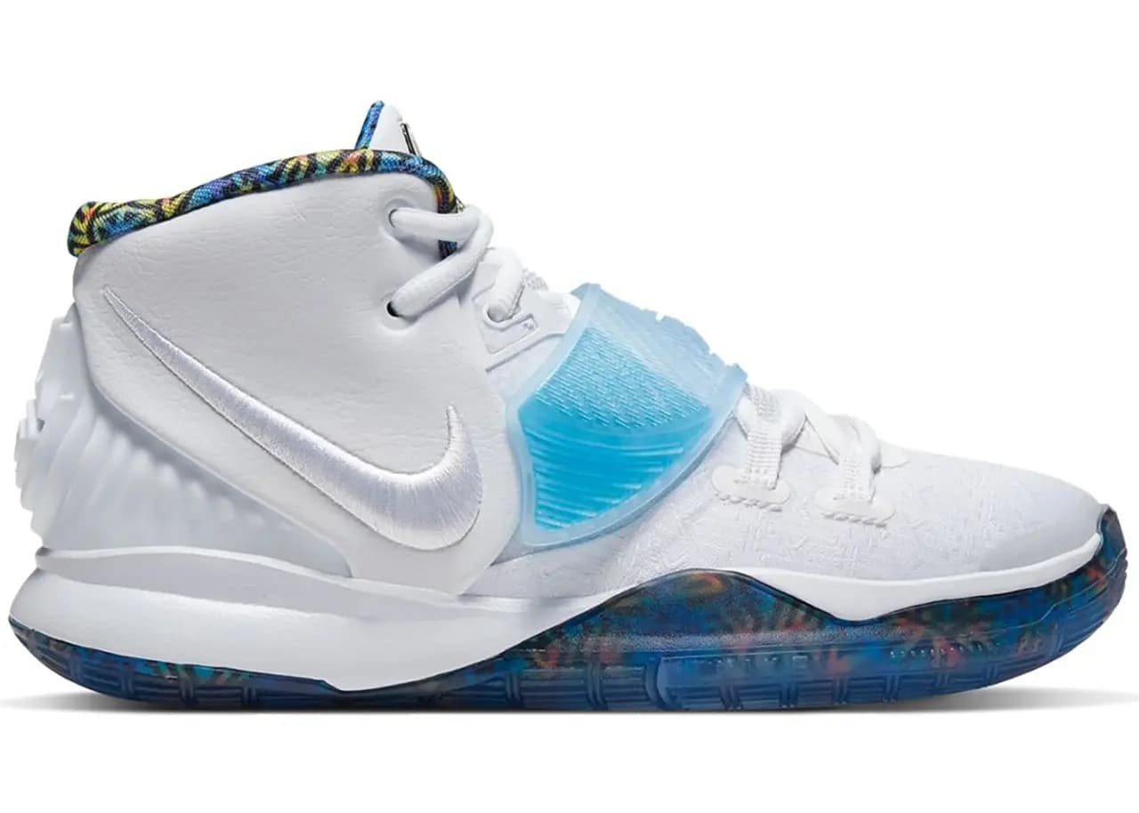 Giày Nike Kyrie 6 'White Sapphire Crimson' BQ5599-146 Giày Nike Kyrie 6 'White Sapphire Crimson' BQ5599-146