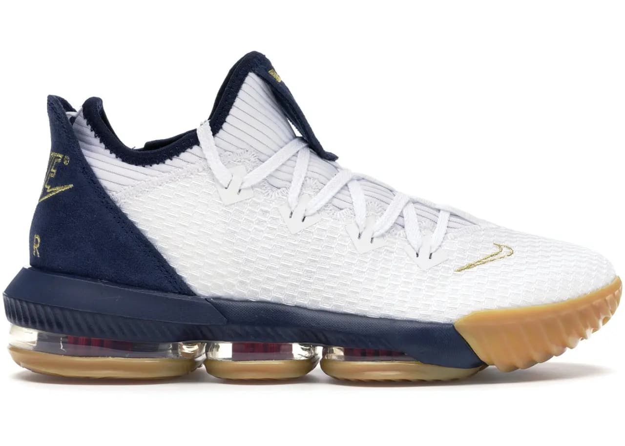 Giày Nike LeBron XVI Low "Americana" White CI2668-101 Giày Nike LeBron XVI Low "Americana" White CI2668-101