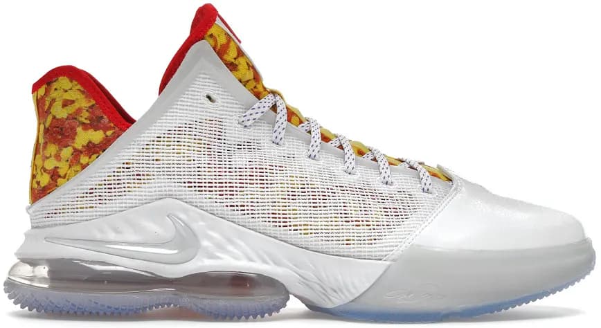 Giày Nike LeBron 19 Low Magic Fruity Pebbles 'White' DQ8343-100 Giày Nike LeBron 19 Low Magic Fruity Pebbles 'White' DQ8343-100