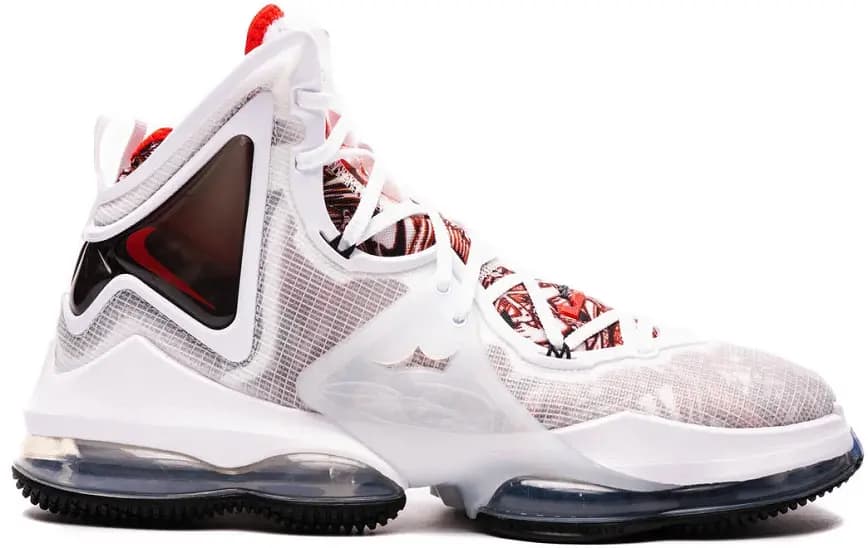 Giày Nike LeBron 19 Para Hombre 'White Red' CZ0203-101 Giày Nike LeBron 19 Para Hombre 'White Red' CZ0203-101
