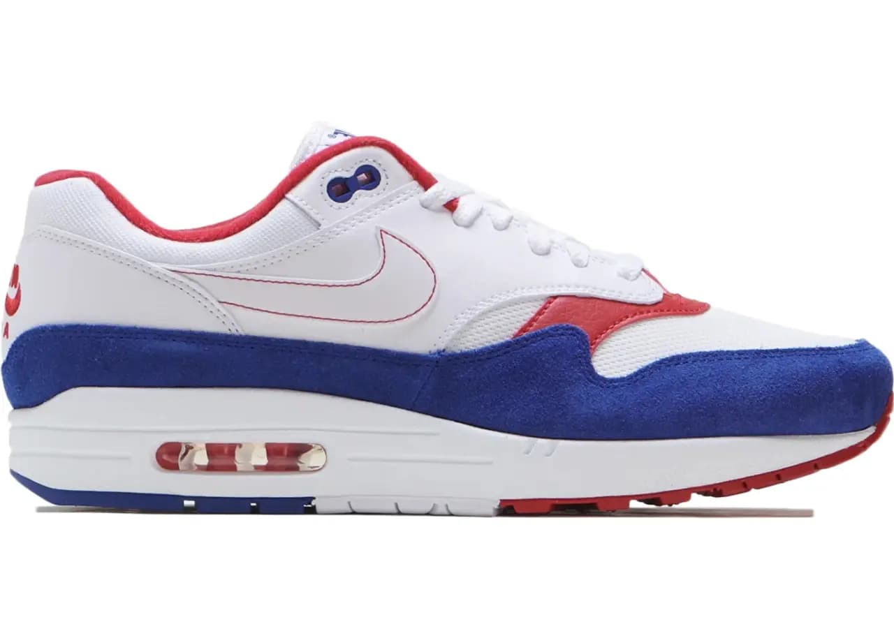 Giày Nike Air Max 1 'White Red Blue' CJ9927-100 Giày Nike Air Max 1 'White Red Blue' CJ9927-100