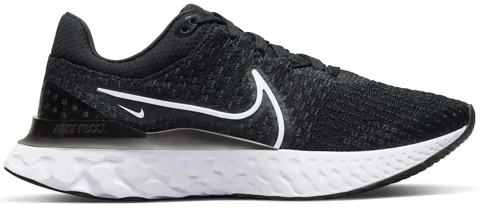 Giày Nike React Infinity Run Flyknit 3 'Black White' DD3024-001 Giày Nike React Infinity Run Flyknit 3 'Black White' DD3024-001